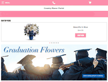 Tablet Screenshot of countrymanorflorist.com